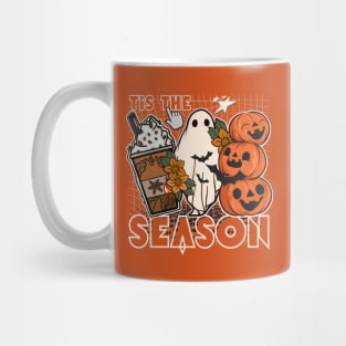 Thanksgiving Ghost And Pumpkins Mug